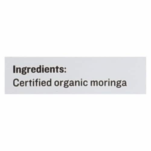 Sunfood Superfoods Organic Moringa Powder - 1 Each - 8 oz. Perspective: back