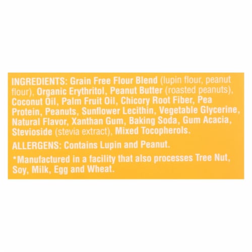 Lenny & Larry's - Keto Cookie Peanut Butter - Case of 12 - 1.6 oz. Perspective: back