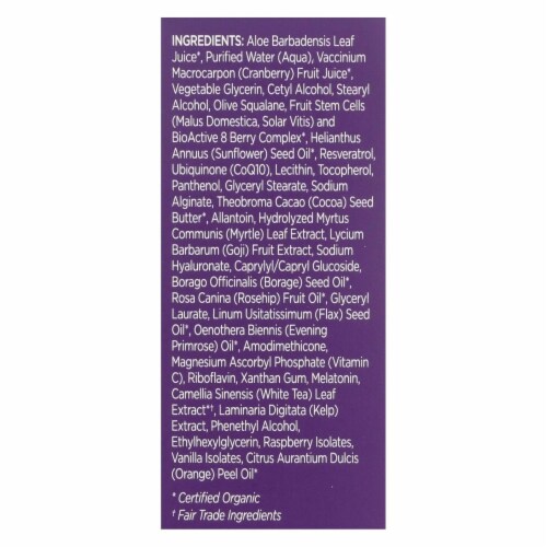 Andalou Naturals Age Defying Revitalize Serum Fruit Stem Cell - 1.1 fl oz Perspective: back