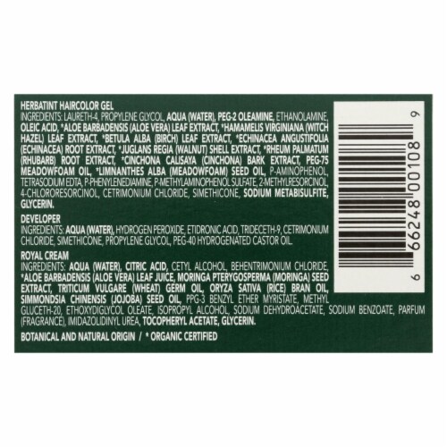 Herbatint Permanent Herbal Haircolour Gel 9N Honey Blonde - 135 ml Perspective: back
