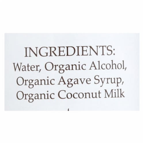 Flavorganics Organic Coconut Extract - 2 oz. Perspective: back