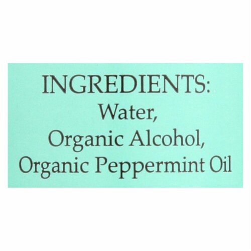 Flavorganics Organic Peppermint Extract - 2 oz. Perspective: back