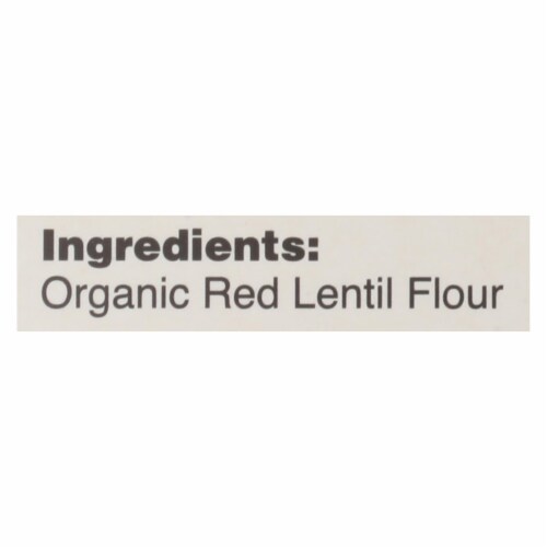 Tolerant Organic Pasta - Red Lentil Rotini - Case of 6 - 8 oz. Perspective: back