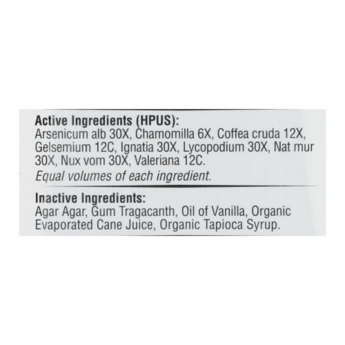Historical Remedies Moon Drops for Sleep Aid - Case of 12 - 30 Lozenges Perspective: back