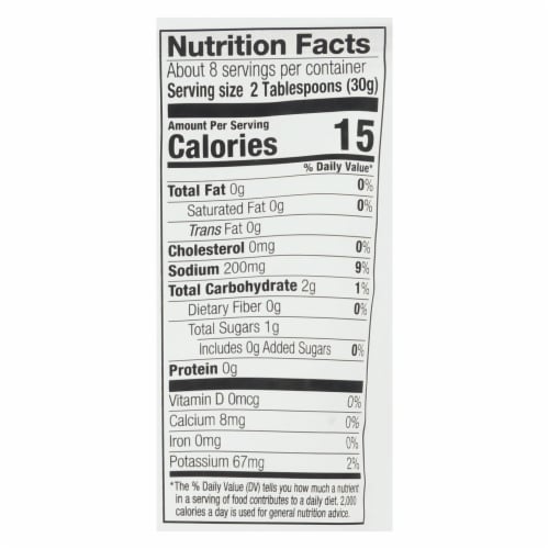 Simply Organic Simmer Sauce - Organic - Classic Fajita - Case of 6 - 8 oz. Perspective: back