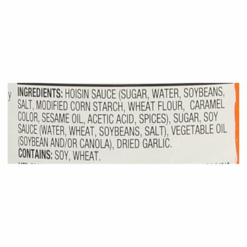 Soy Vay Hoisin Garlic Marinade and Sauce - Case of 6 - 22 Fl oz. Perspective: back