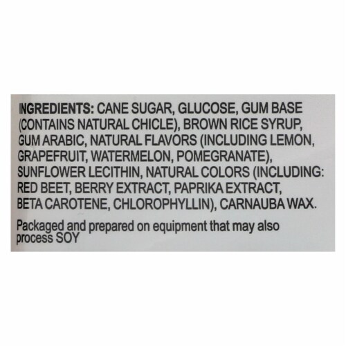 Tree Hugger Bubble Gum - Fantastic Fruit - 2 oz - Case of 12 Perspective: back