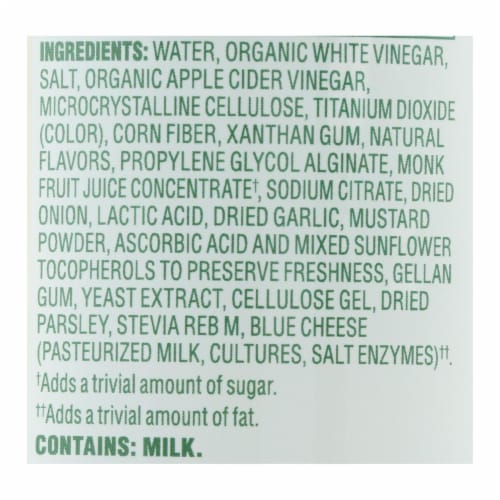 Walden Farms - Dressing Calorie Free Creamy Bleu Cheese - Case of 6-12 oz. Perspective: back