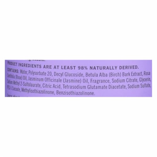 Mrs. Meyer's Clean Day - Multi-Surface Everyday Cleaner - Lilac - Case of 6 - 16 fl oz. Perspective: back