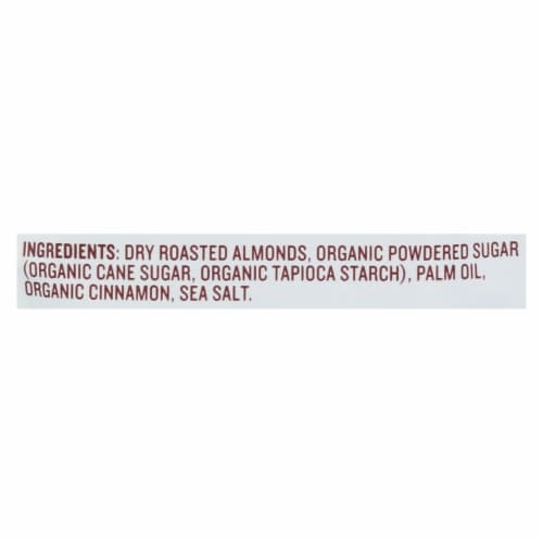 Justin's Nut Butter Squeeze Pack - Almond Butter - Cinnamon - Case of 10 - 1.15 oz. Perspective: back