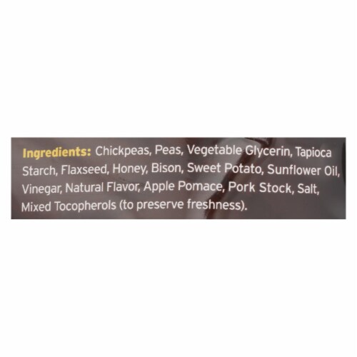 Fruitables - Dog Treats Soft Bison - Case of 12 - 5.0 oz. Perspective: back
