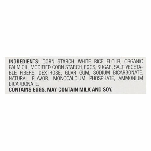 Glutino Original Crackers - Case of 6 - 4.4 oz. Perspective: back