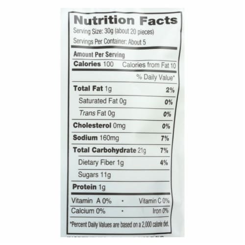 Yumearth Organics Licorice - Organic - Black - Soft - Case of 12 - 5 oz. Perspective: back
