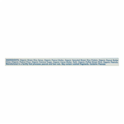 GoMacro Organic Macrobar - Peanut Protein - 2.3 oz Bars - Case of 12 Perspective: back