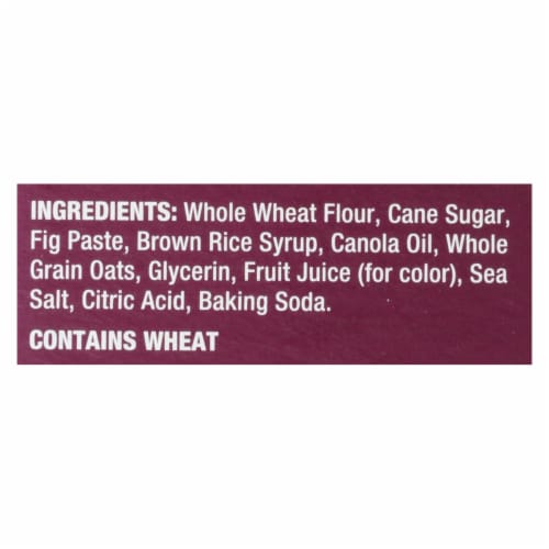 Nature's Bakery Stone Ground Whole Wheat Fig Bar - Original - Case of 6 - 2 oz. Perspective: back