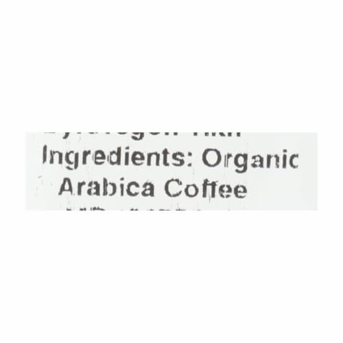 Equal Exchange Organic Drip Coffee - French Roast - Case of 6 - 10 oz. Perspective: back