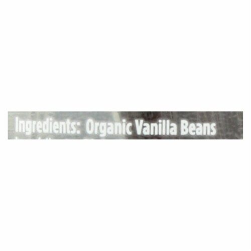 Spicely Organics - Vanilla Bean - Case Of 3 - 2 Count Perspective: back