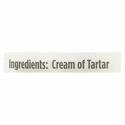Spicely Organics - Organic Cream of Tartar - Case of 3 - 3 oz. Perspective: back