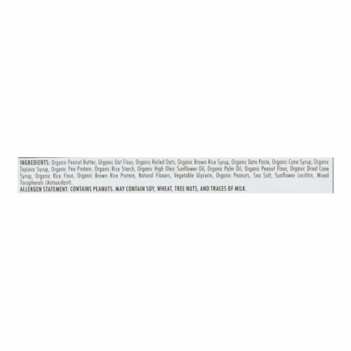 Clif Bar Organic Nut Butter Filled Energy Bar - Peanut Butter - Case of 12 - 1.76 oz. Perspective: back