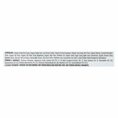 Clif Bar - Organic Blueberry Crisp - Case of 12 - 2.4 oz. Perspective: back