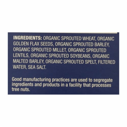 Cereal - Organic - Ezekiel 4-9 - Sprouted Whole Grain - Golden Flax - 16 oz - case of 6 Perspective: back