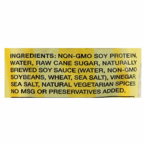 Primal Strips Vegan Jerky - Meatless - Soy - Texas BBQ - 1 oz - Case of 24 Perspective: back