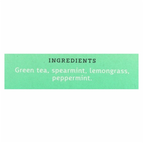 Stash Tea Green Tea - Moroccan Mint - Case of 6 - 20 Bags Perspective: back