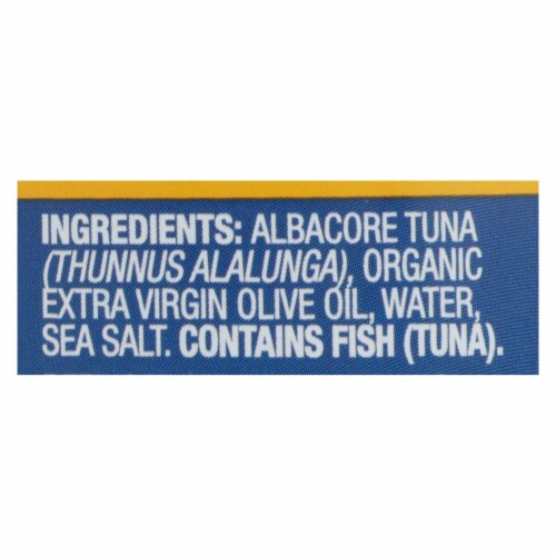 Wild Planet Wild Albacore Tuna In Extra Virgin Olive Oil - Case of 12 - 5 oz. Perspective: back