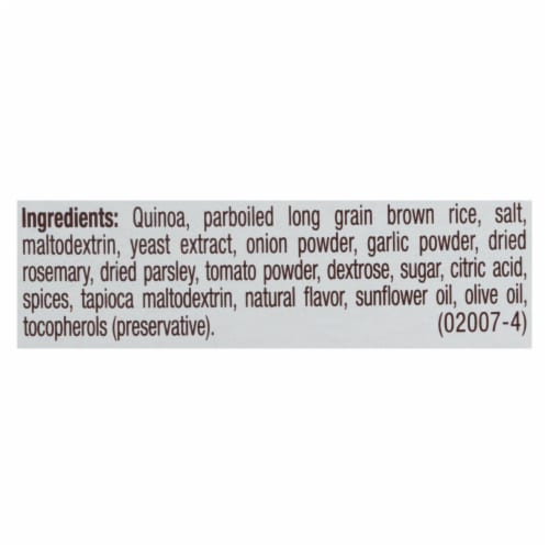Near East - Quinoa Rosemary/olive Oil - Case of 12-4.9 oz. Perspective: back
