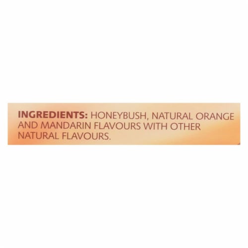 Twinings Tea Herbal Tea - Honeybush Mandarin and Orange - Case of 6 - 20 Bags Perspective: back