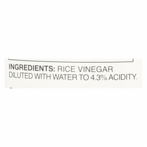 Marukan Rice Vinegar - Genuine Brewed - Case of 6 - 12 Fl oz. Perspective: back