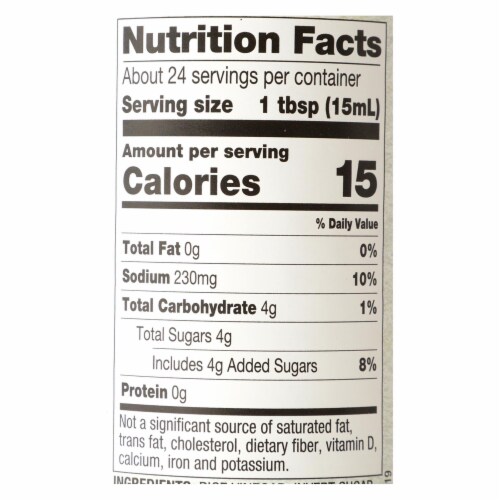 Nakano Seasoned Rice Vinegar - Case of 6 - 12 Fl oz. Perspective: back