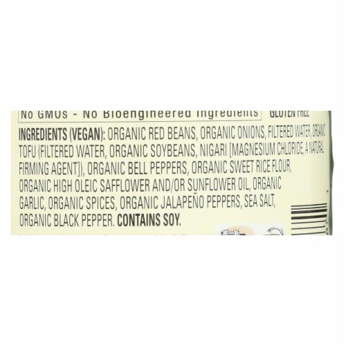 Amy's - Organic Low Sodium Medium Chili - Case of 12 - 14.7 oz. Perspective: back
