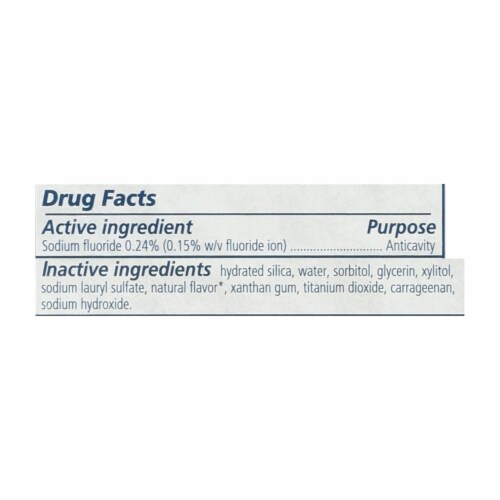 Tom's of Maine Simply White Toothpaste Clean Mint - 4.7 oz - Case of 6 Perspective: back