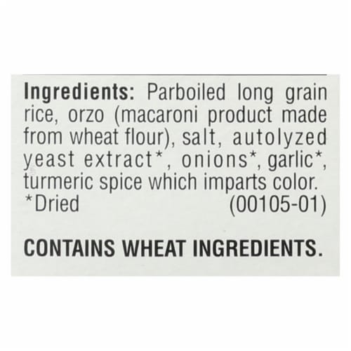 Near East - Rice Pilaf Mix Original - Case of 12-6.09 oz. Perspective: back
