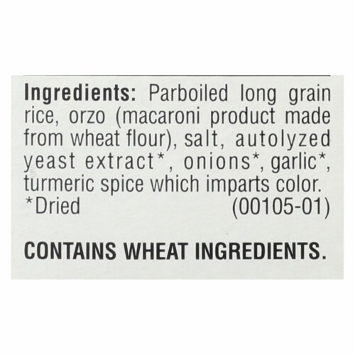 Near East - Rice Pilaf Mix Original - Case of 12-6.09 oz. Perspective: back