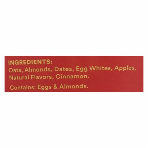 Rxbar - Rx A.m. Oats Apple Cinnamon - Case of 12 - 2.18 oz. Perspective: back