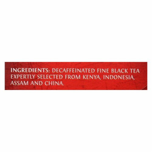 Twinings Tea Breakfast Tea - English Decaffeinated - Case of 6 - 20 Bags Perspective: back