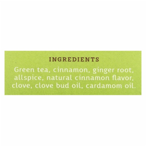Stash Tea Chai Green Tea - Case of 6 - 20 Bags Perspective: back