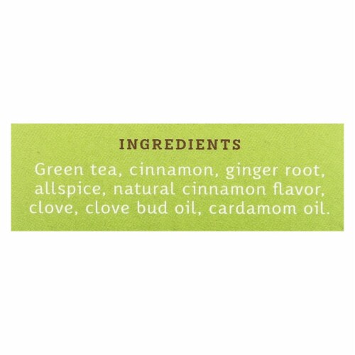 Stash Tea Chai Green Tea - Case of 6 - 20 Bags Perspective: back