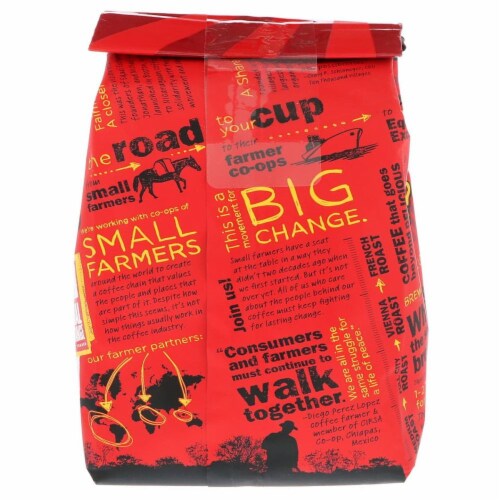 Equal Exchange Organic Drip Coffee - Mind Body and Soul - Case of 6 - 12 oz. Perspective: back