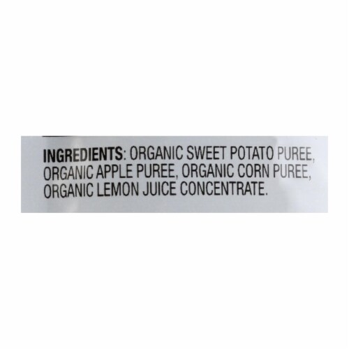 Baby Food - Organic -Sweet Potato Corn and Apple - Stage 2 - 6 Months and Up Perspective: back