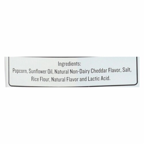 SkinnyPop White Cheddar Popcorn Perspective: back