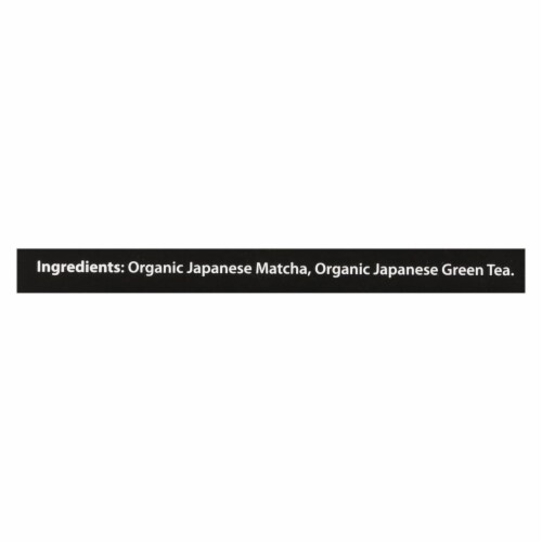 Buddha Teas -Tea - Matcha Green - Case of 6 - 18 Bag Perspective: back