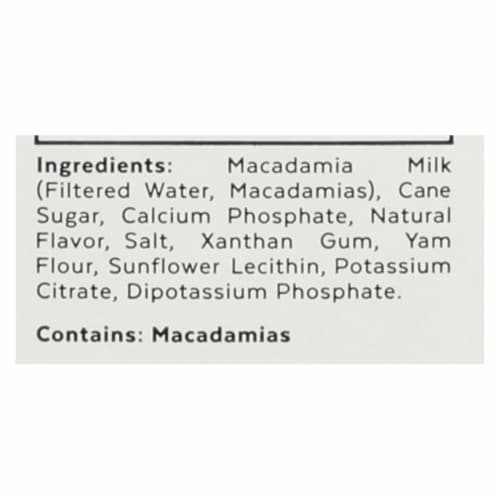 Milkadamia Macadamia Milk In Latte Da Barista - Case of 6 - 32 oz. Perspective: back