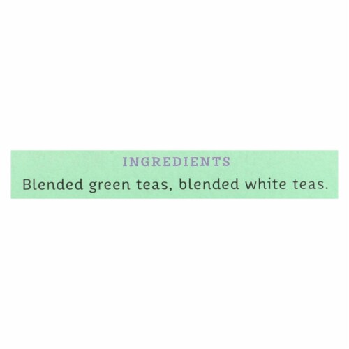Stash Tea Green and White Fusion - 18 Tea Bags - Case of 6 Perspective: back