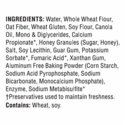 Tumaro'S 8-inch Whole Wheat Carb Wise Wraps - Case of 6 - 8 CT Perspective: back