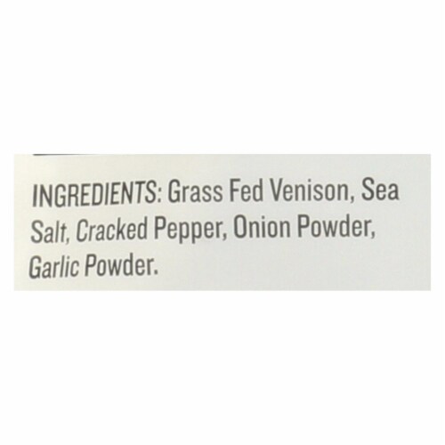 Epic - Bites - Venison - Case of 8 - 2.5 oz. Perspective: back