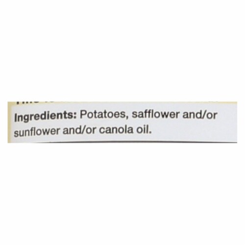 Kettle Brand Potato Chips - Unsalted - Case of 15 - 5 oz. Perspective: back