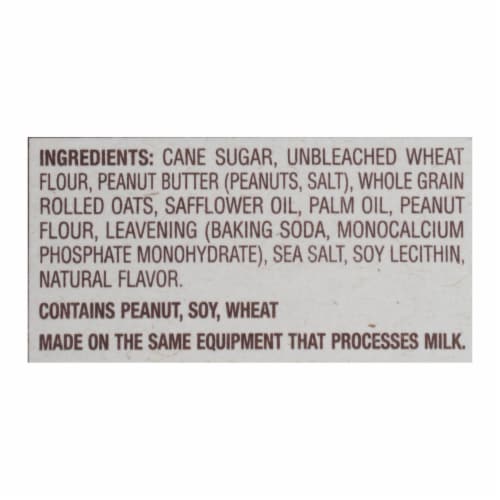 Back To Nature Creme Cookies - Peanut Butter - Case of 6 - 9.6 oz. Perspective: back